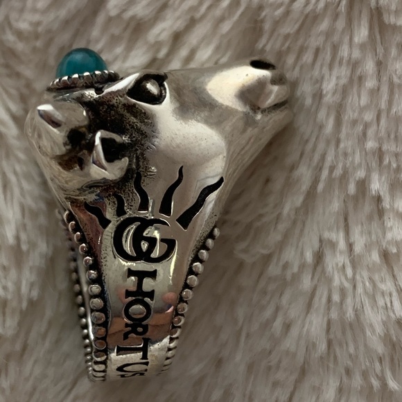 Gucci anello anger forest con testa di toro - Picture 10 of 11